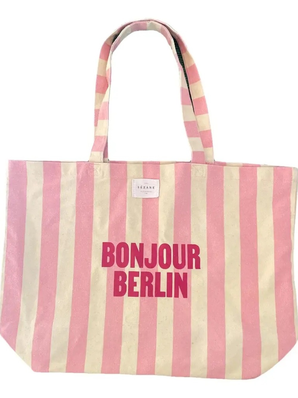 Canvas tote sezane